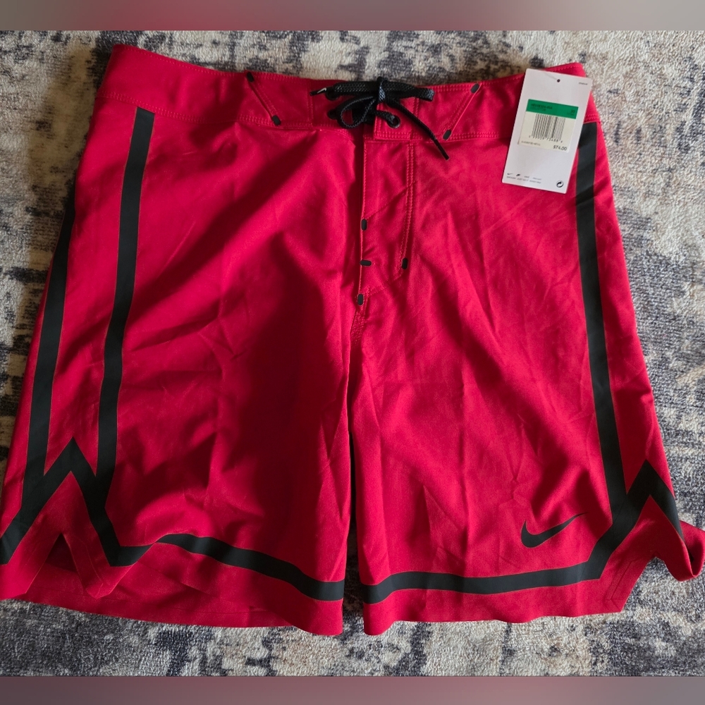 Nike Men's Bold Red Board Shorts